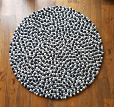 Felt Ball Carpet