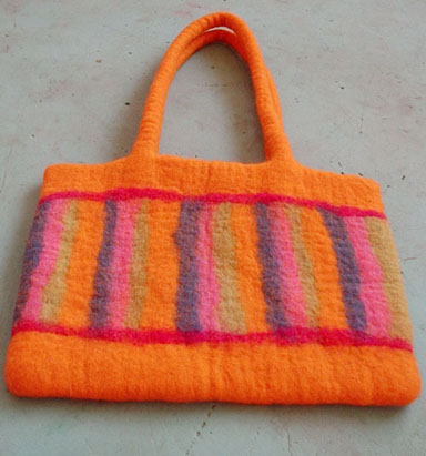 Felted Wool Bag